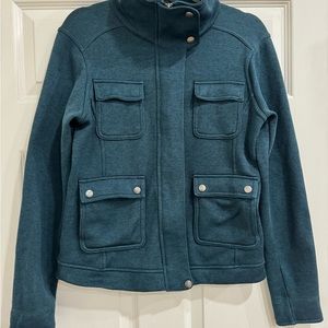 Patagonia Women’s Better Jacket Full Zip Pockets Cargo Medium Teal